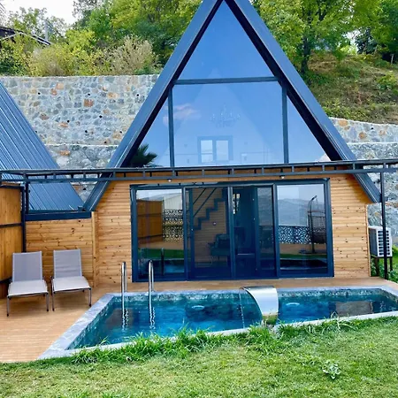 Holiday home Sakarya Kurtkoey Dibektas Da 2 1 Salon Oezel Havuz -goel Manzarali - 5 Kisilik Bungalov-bng-116 *